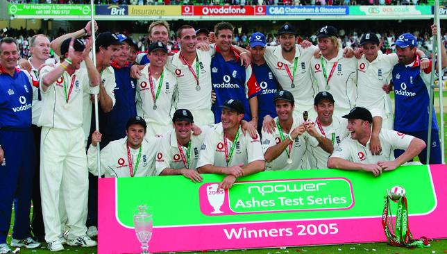 England won the Ashes 2005 | Twitter