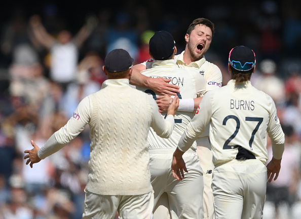 Ollie Robinson claimed five-wicket haul in India's second innings | Getty