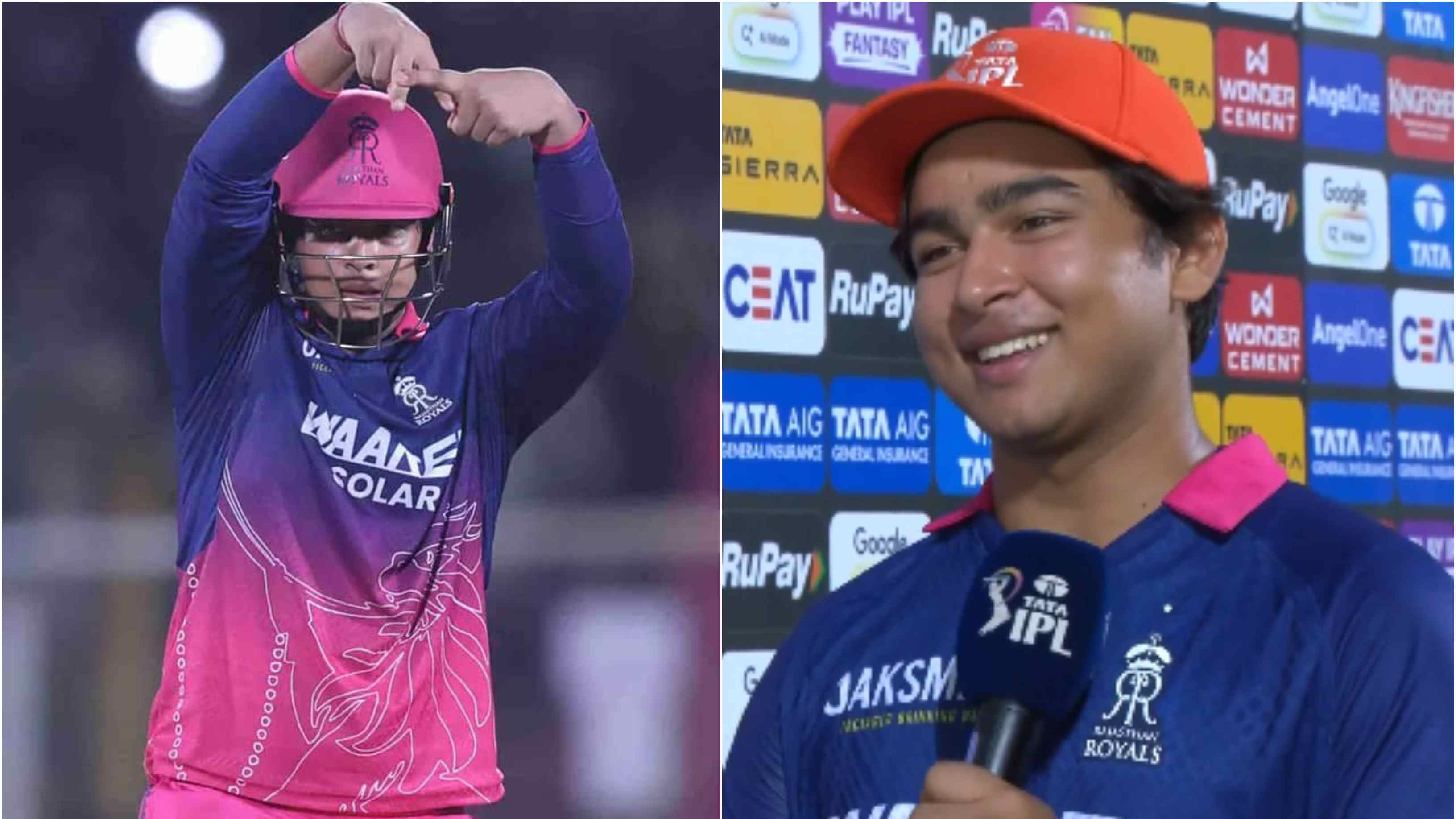 IPL 2026: WATCH - “I keep trying new things,” Vaibhav Sooryavanshi on his 'A' gesture celebration after reaching fifty against LSG