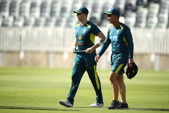 Steve Smith and Justin Langer | Getty