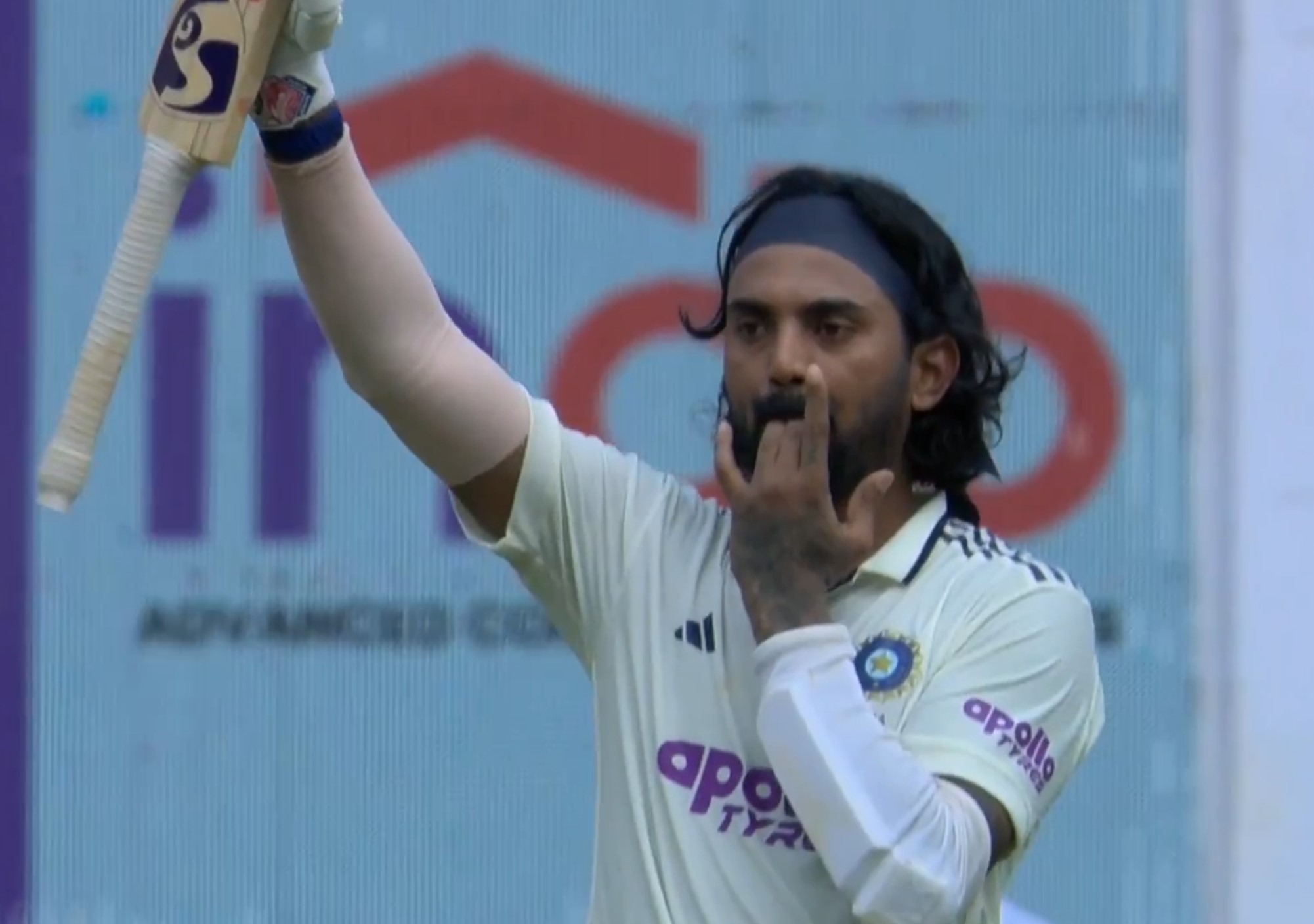 KL Rahul's new celebration | BCCI X