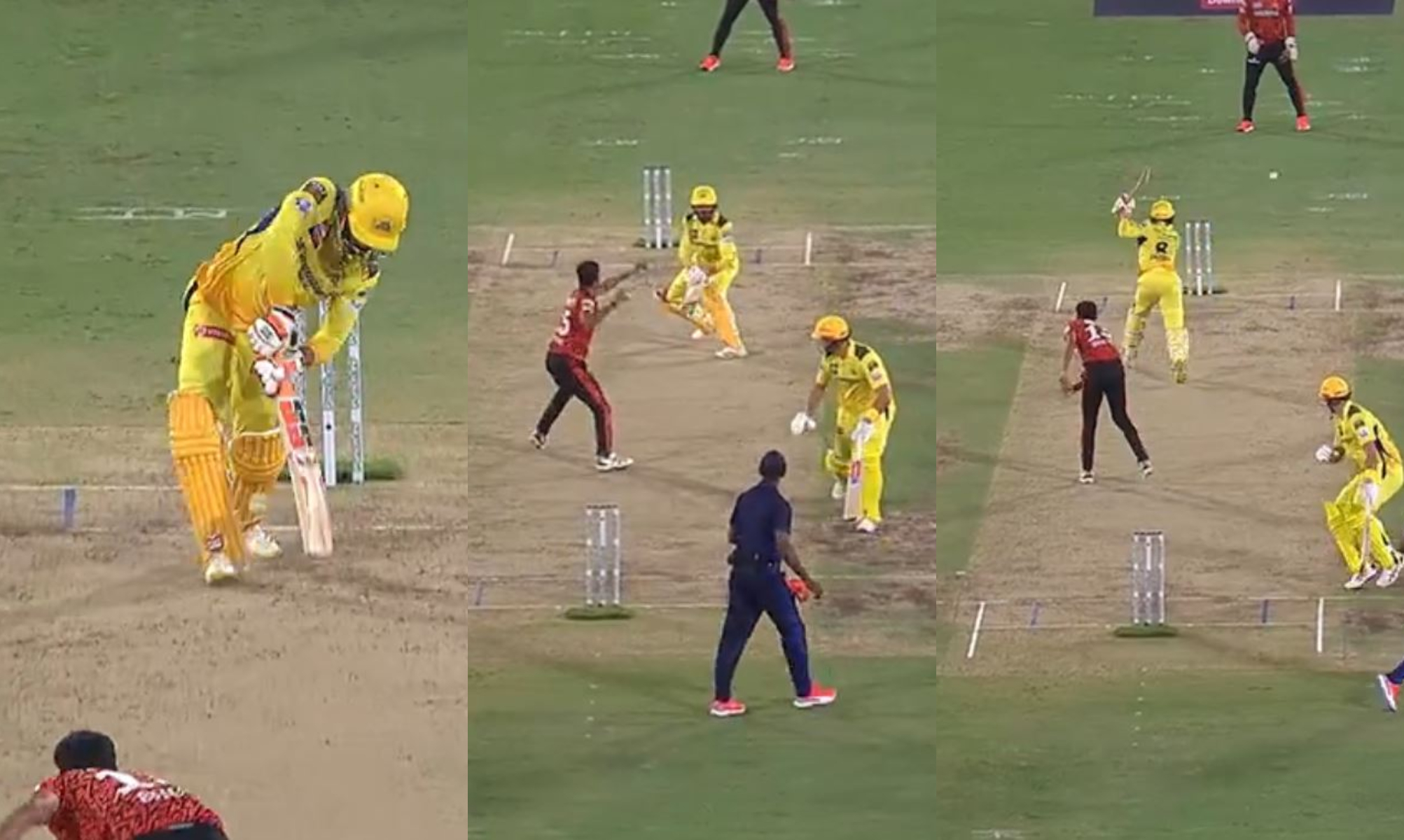 Bhuvneshwar tried to run Jadeja out, but the batter came in between stumps and the throw | X