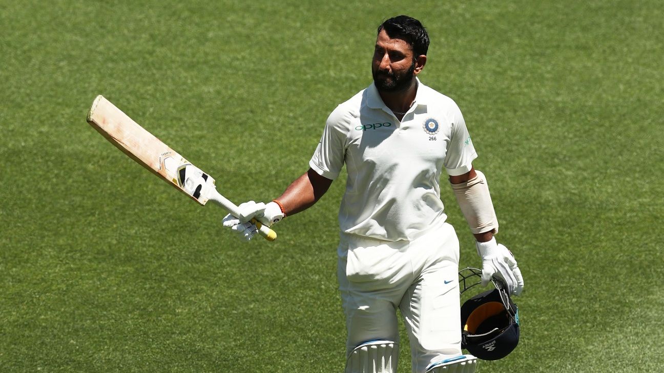 Cheteshwar Pujara scored his 50th hundred of FC Career in ongoing Ranji Trophy. (photo - getty) 