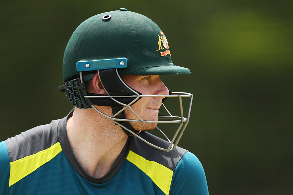 Steve Smith during training session at The Gabba | Getty Images