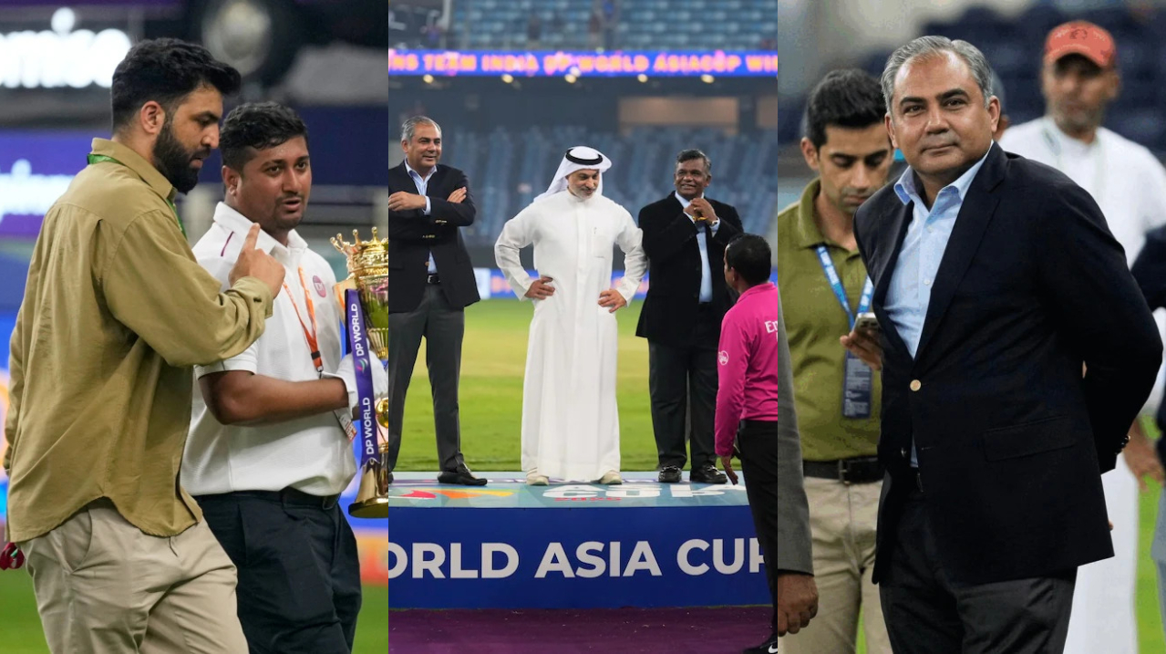 Naqvi took the Asia Cup trophy and medals with him | ACC X