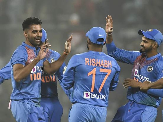Deepak Chahar was outstanding for India on the day | AFP 
