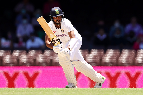 Cheteshwar Pujara was the joint-highest scorer for India in the first innings | Getty