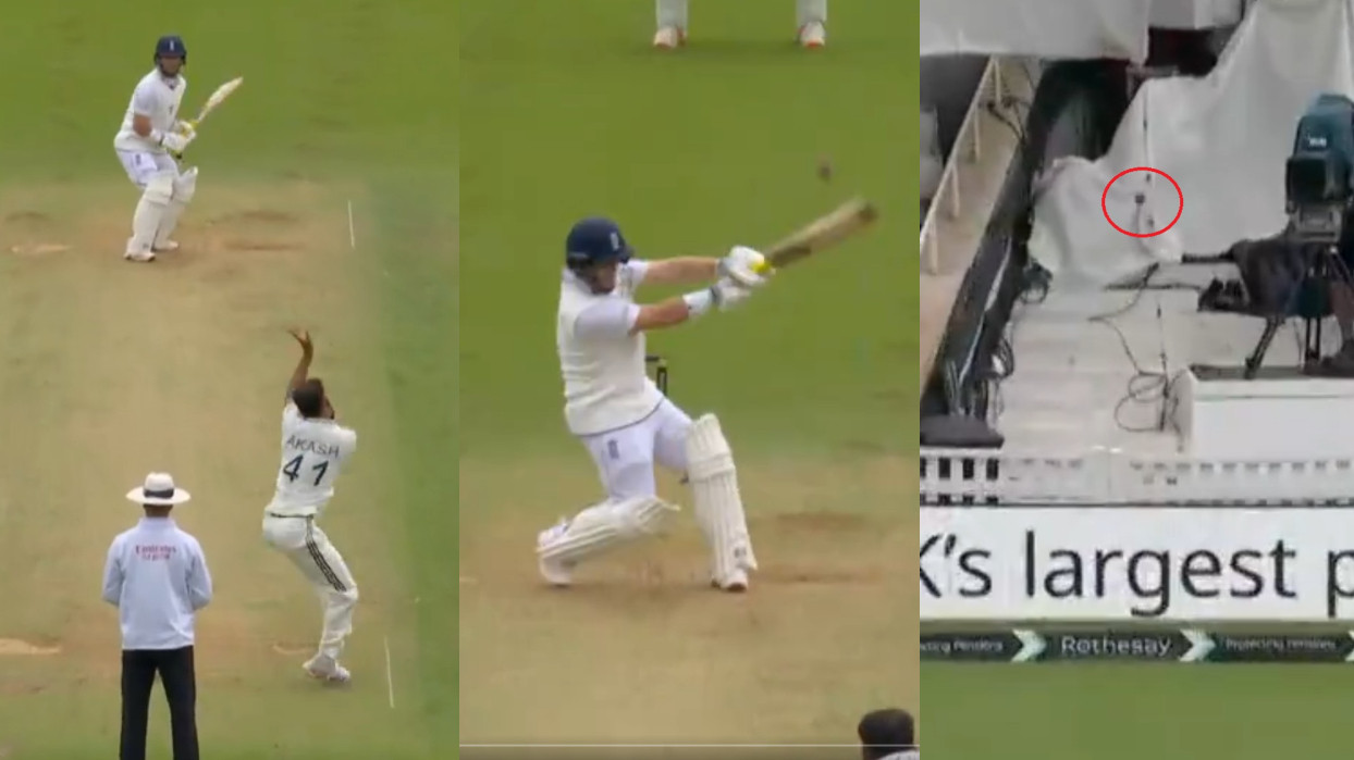 ENG v IND 2025: WATCH- Ben Duckett’s audacious reverse scoop for a six against Akash Deep