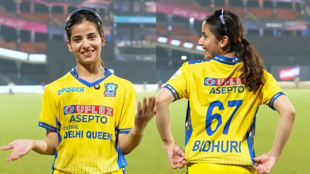 Medhavi Bidhuri became famous for her '6-7' celebration in Women's DPL | X