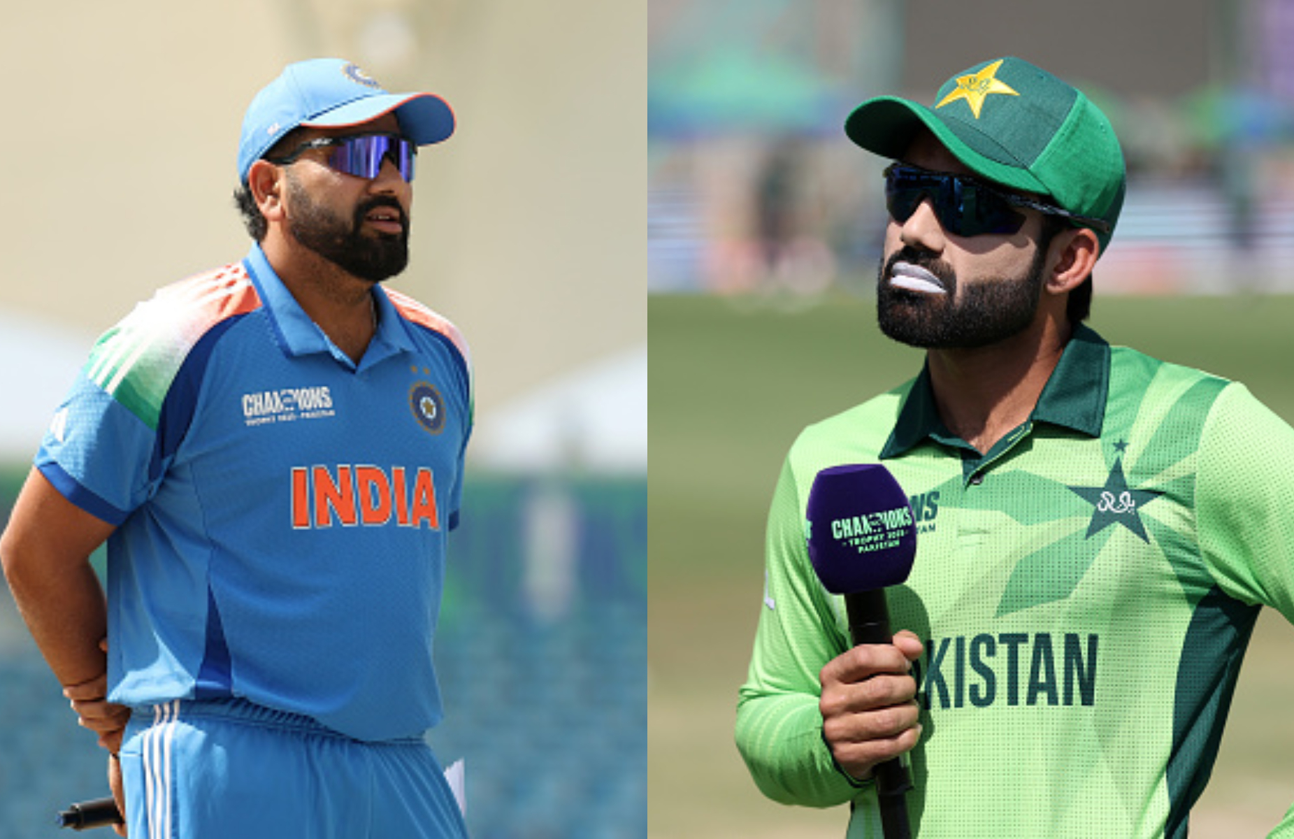 India and Pakistan will clash in CT 2025 on Feb 23 in Dubai. | Getty