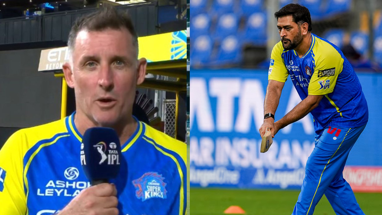IPL 2026: “He needs to be close to 100 per cent to give his best”- CSK coach Hussey on MS Dhoni missing 7th straight game