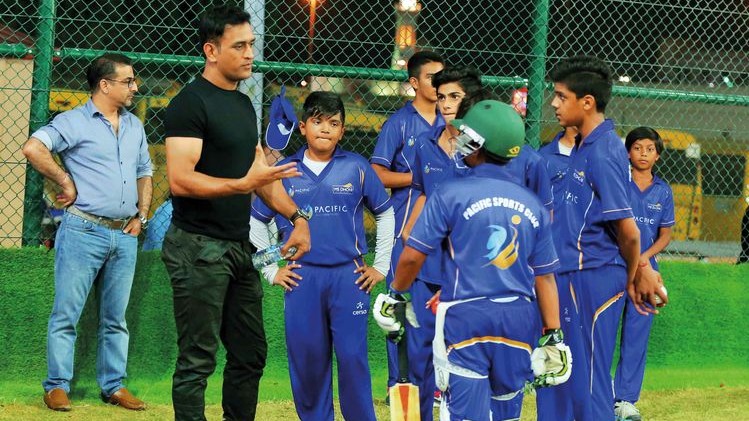 MS Dhoni Cricket Academy opens new center in Chennai