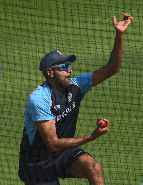 Ravichandran Ashwin trains in Leeds ahead of the third Test | Getty Images/BCCI