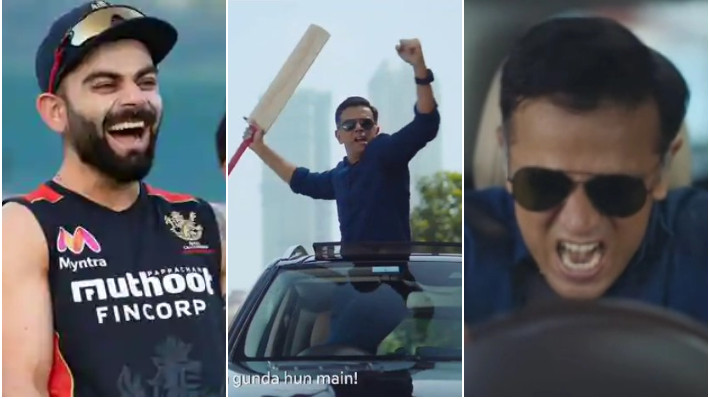 WATCH - Virat Kohli surprised to see Rahul Dravid's never-seen-before side in a TVC 