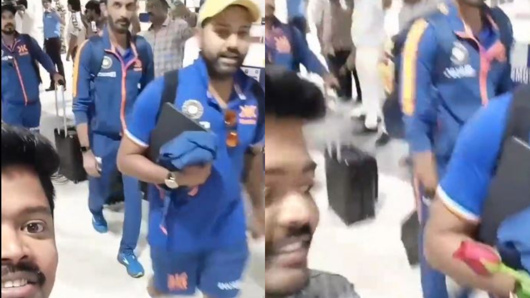 IND v AUS 2023: WATCH- Rohit Sharma gives red rose to a fan, asks “Will you marry me?”