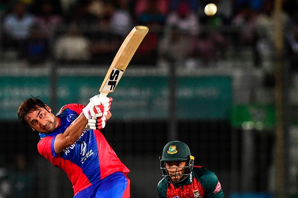 Asghar Afghan made 40 with 2 sixes and 3 fours | Getty
