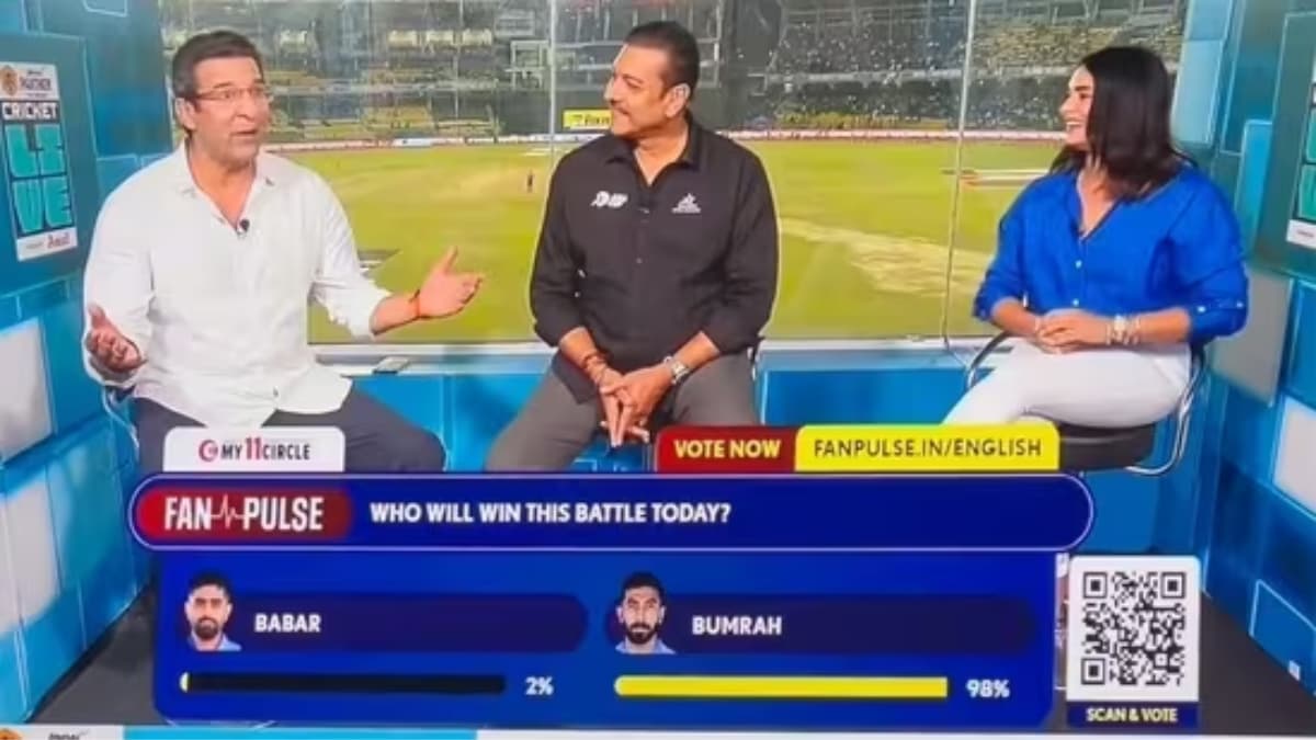 Wasim Akram was unhappy with Star Sports poll results | X