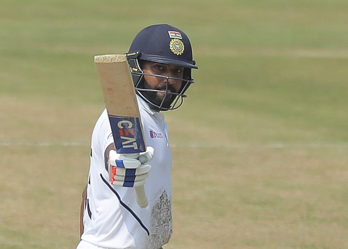 Rohit Sharma scored his career best 212 against South Africa in Ranchi Test. (photo - AFP)