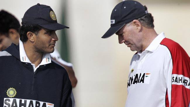 Sourav Ganguly and Greg Chappell | Getty