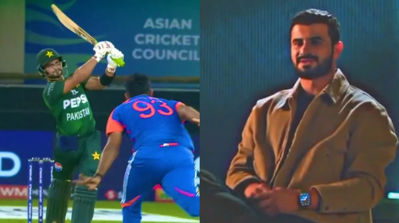 Sahibzada Farhan mocks Jasprit Bumrah | X