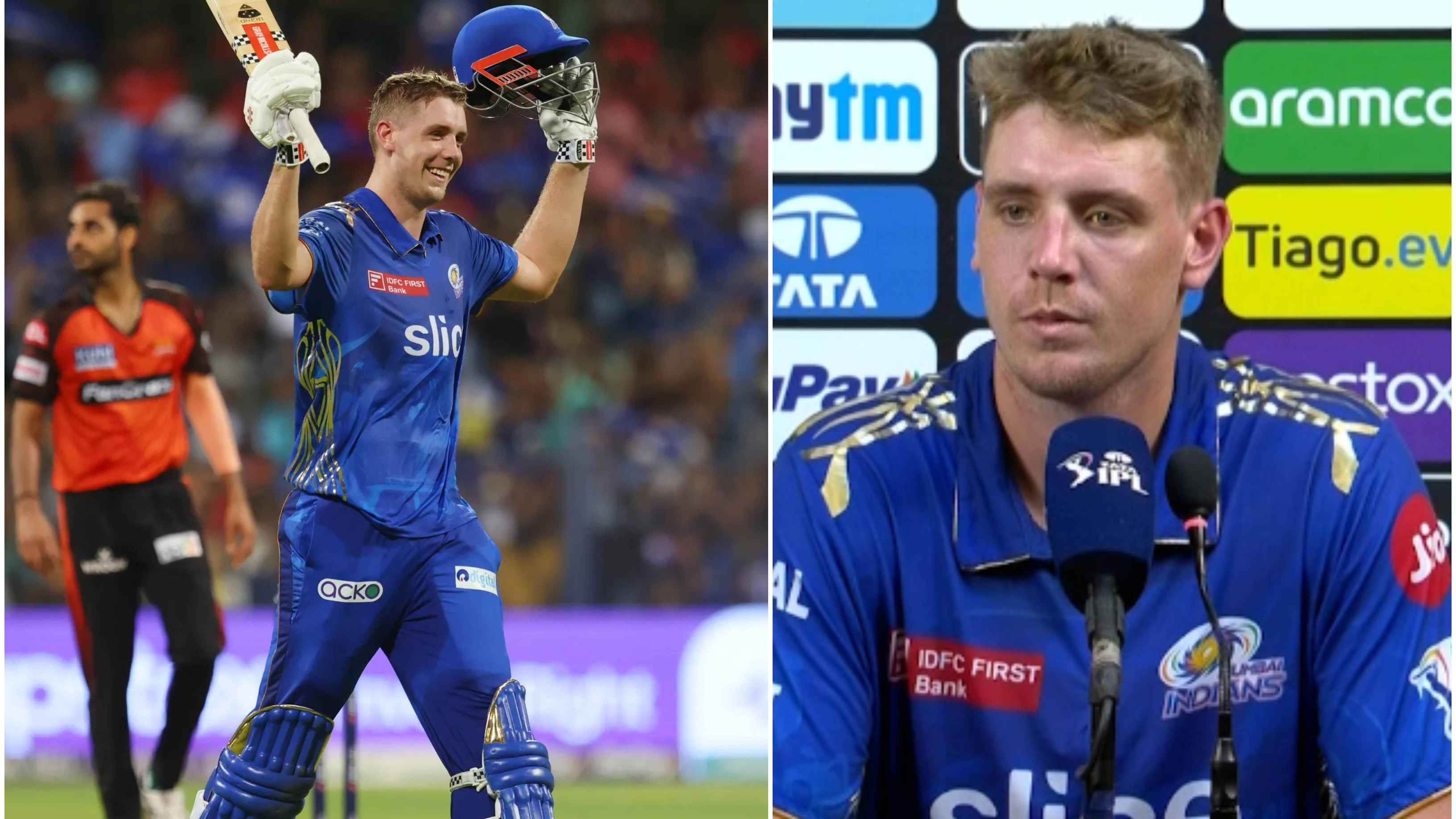 IPL 2023: “All we were thinking was to win and put pressure on RCB,” says Cameron Green after scripting MI’s win over SRH