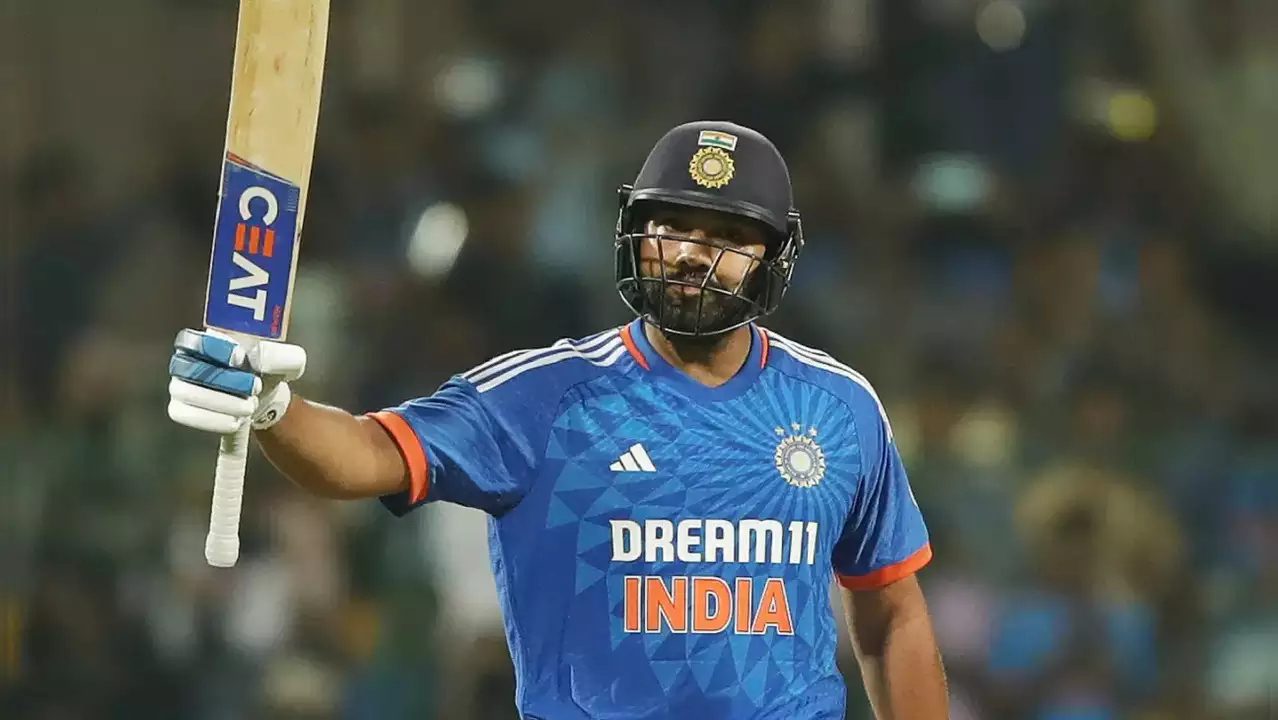 Rohit Sharma celebrates his 5th T20I ton | BCCI