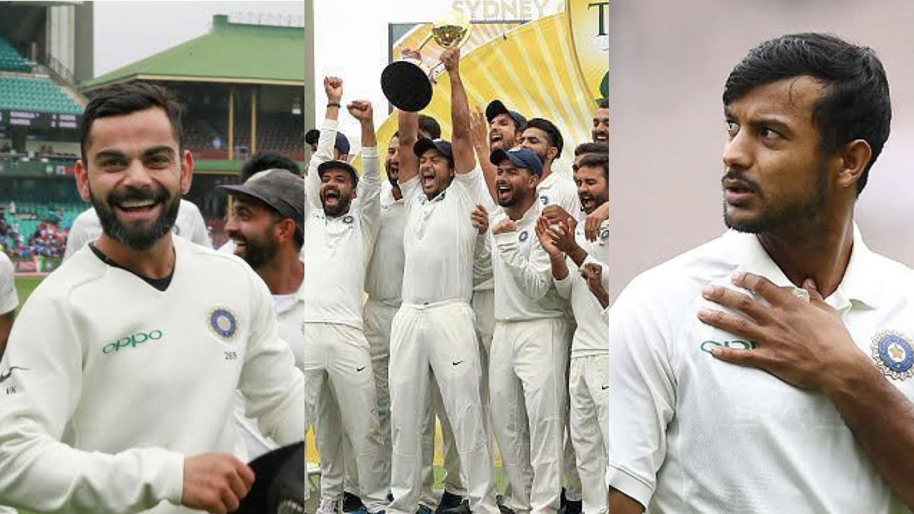 Virat Kohli gave me the trophy and told me it's for you - Mayank Agarwal recalls his debut Test series