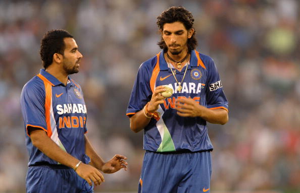 Zaheer Khan and Ishant Sharma | Getty