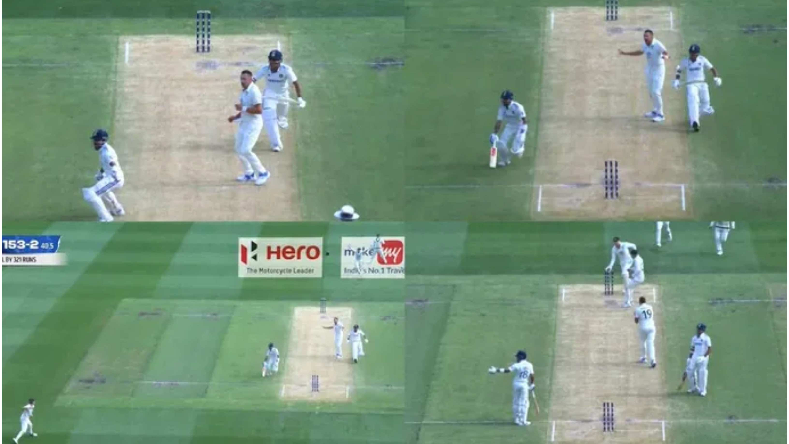 BGT 2024: WATCH - Yashasvi Jaiswal gets run out for 82 after terrible mix-up with Virat Kohli on Day 2 of Melbourne Test