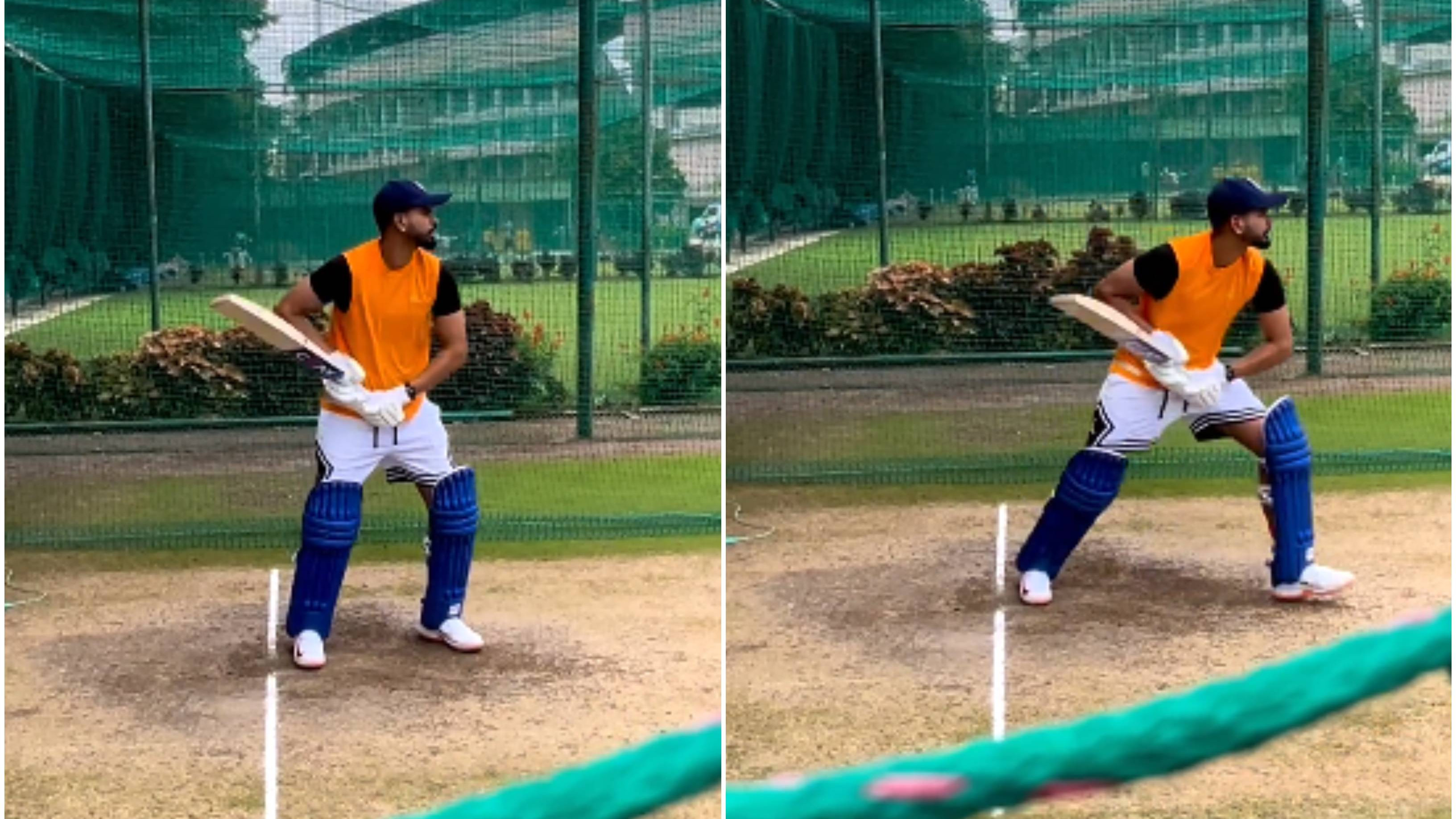 WATCH: Shreyas Iyer hits the nets after recovering from back injury; shares video on social media