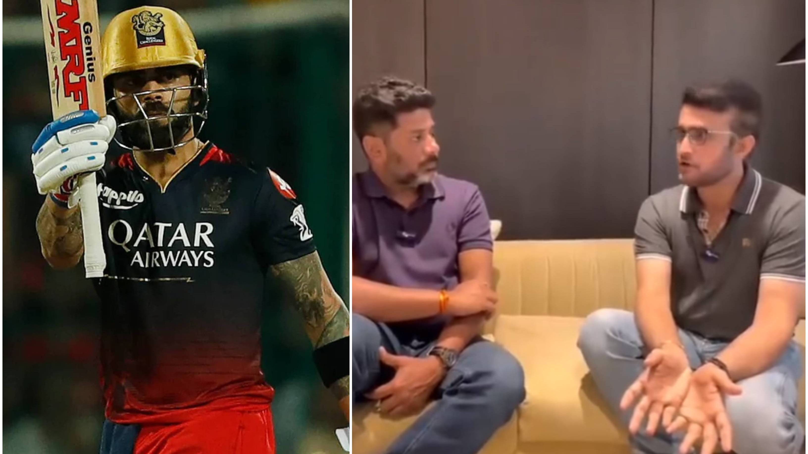 WATCH: “IPL jeetna utna asaan nahi hai Virat,” Sourav Ganguly goofs up while referring to interviewer