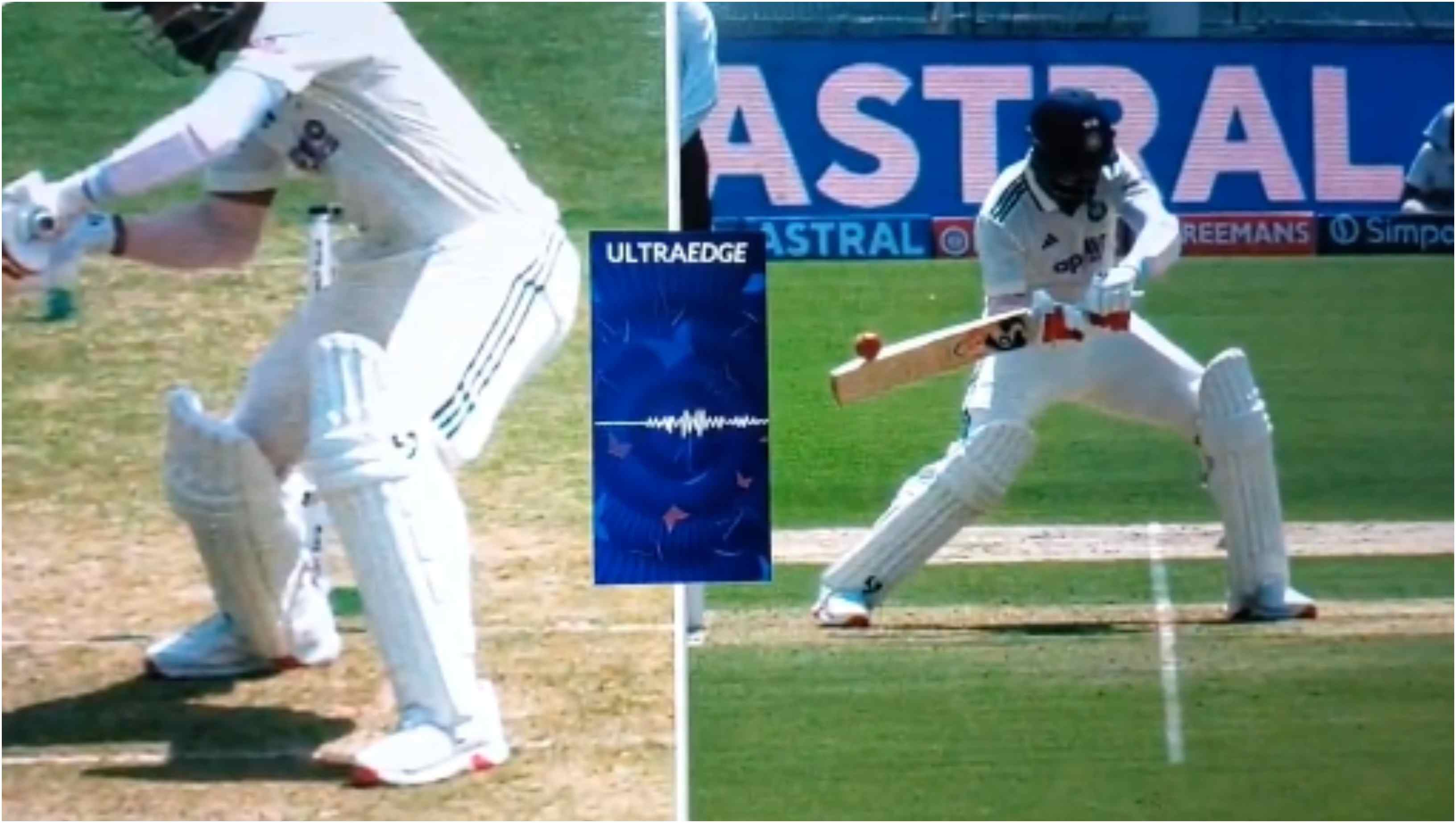 KL Rahul survived a clear dismissal | Screengrabs