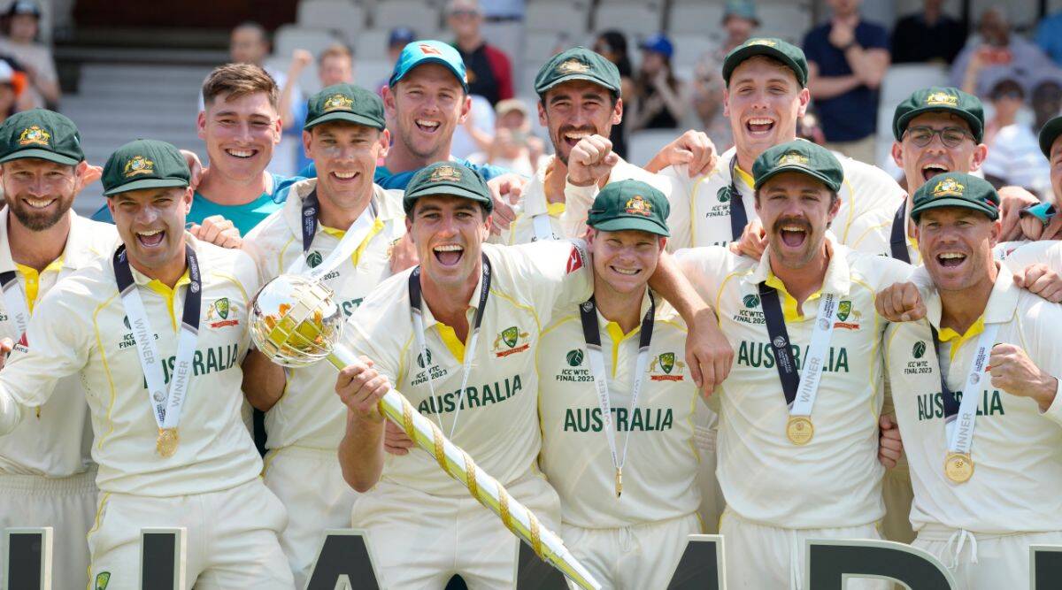 WTC 2023 winning Australia team | Getty