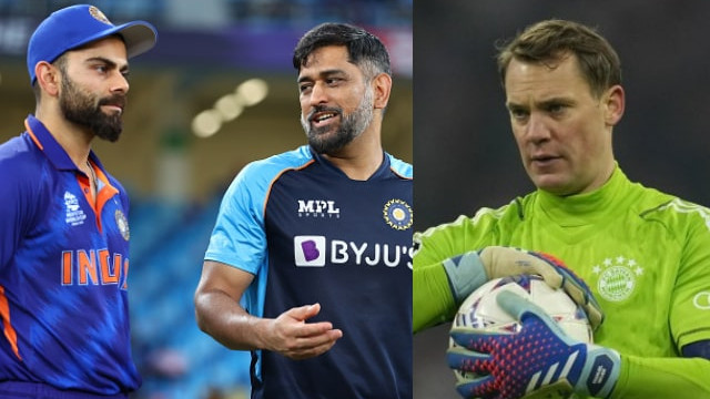 Bayern Munich picks Virat Kohli over MS Dhoni in cross-sport comparison with Manuel Neuer