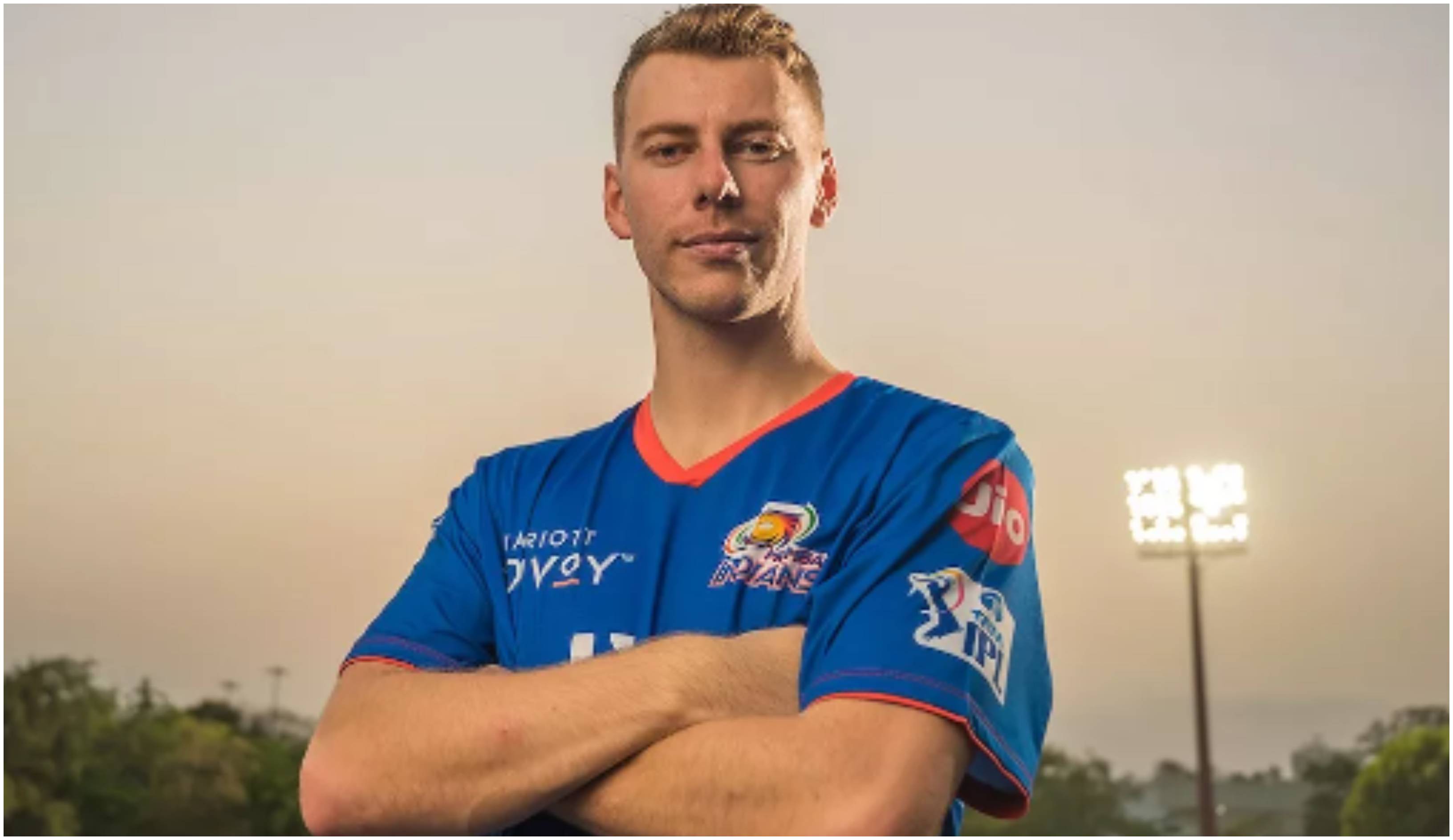 Riley Meredith has previously played for Mumbai Indians | MI/Twitter