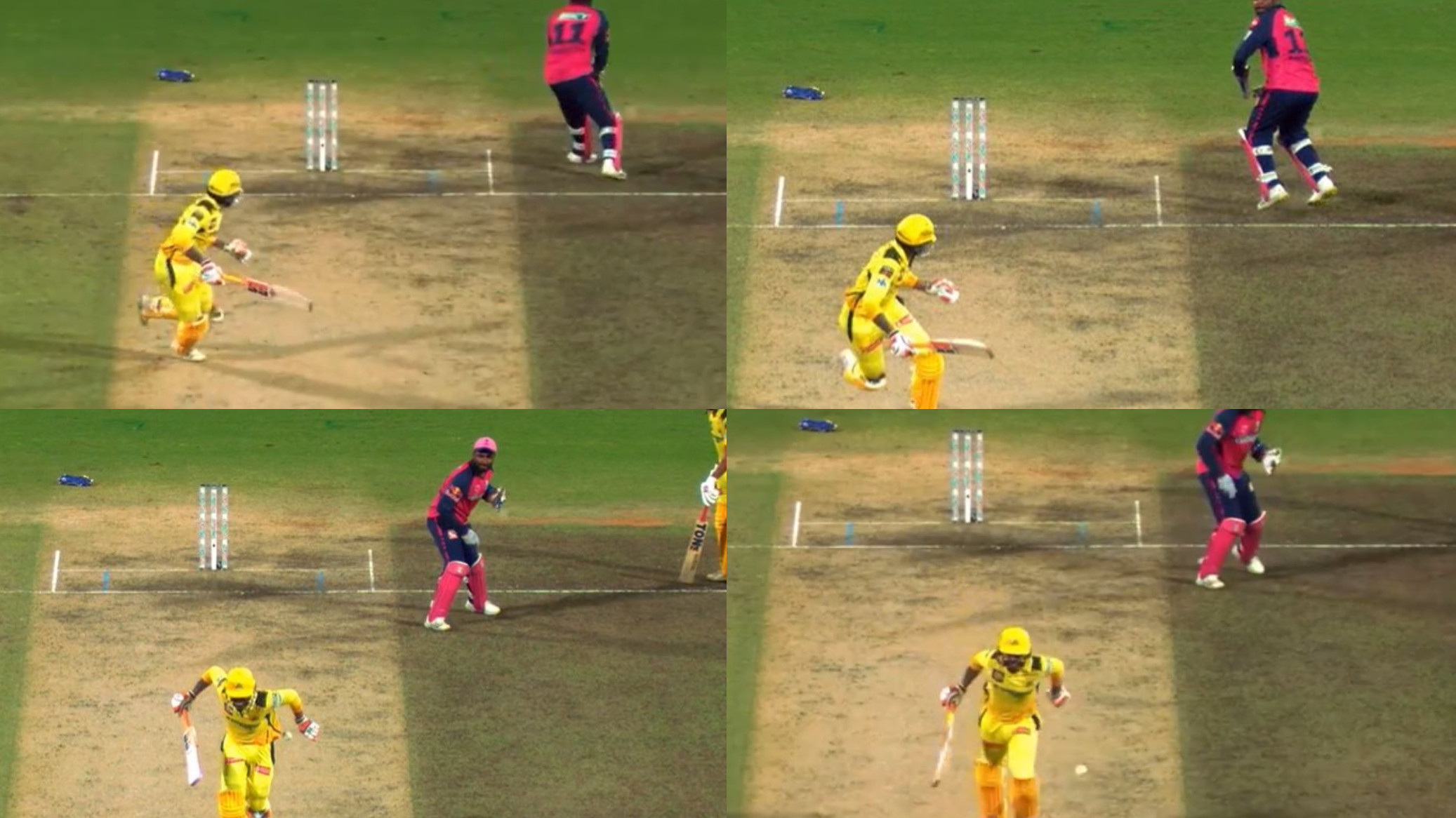 IPL 2024: WATCH- Ravindra Jadeja dismissed obstructing the field in controversial fashion CSK v RR clash