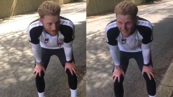 Ben Stokes completes half-marathon for charity and urges fans to donate 