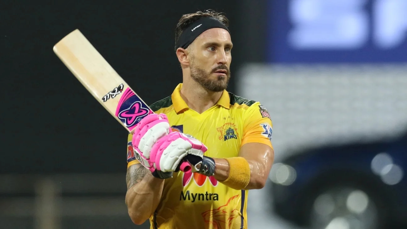 Faf du Plessis made second most runs in IPL 2021 for CSK | IPL