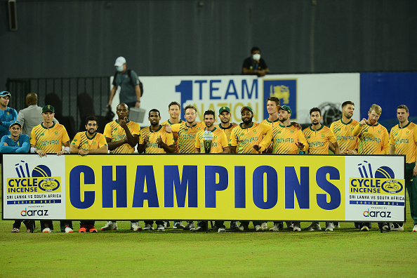 South Africa won the T20I series 3-0 in Sri Lanka | Getty Images