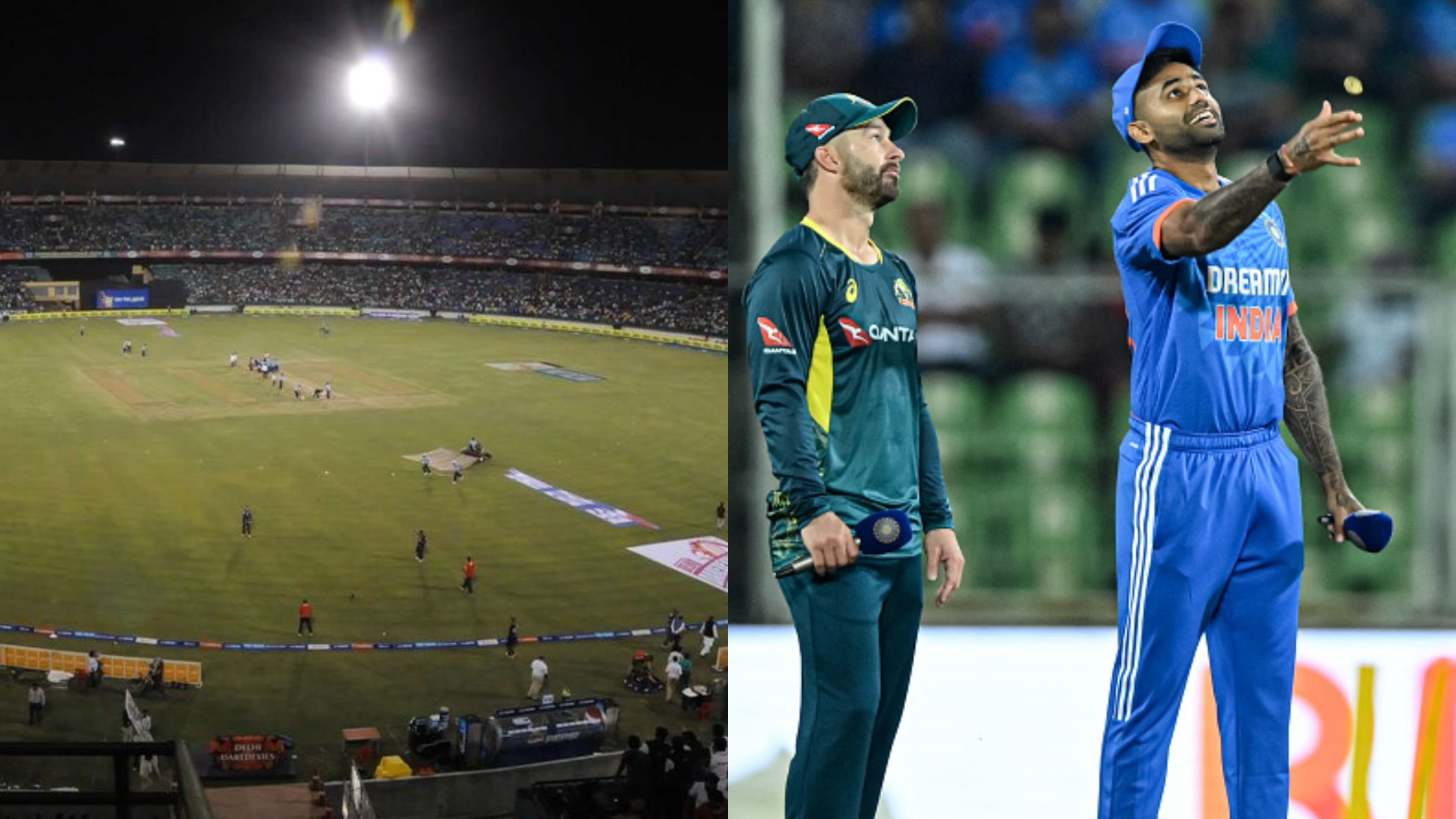 IND v AUS 2023: No electricity at Raipur stadium where India is to play Australia in 4th T20I due to unpaid bills