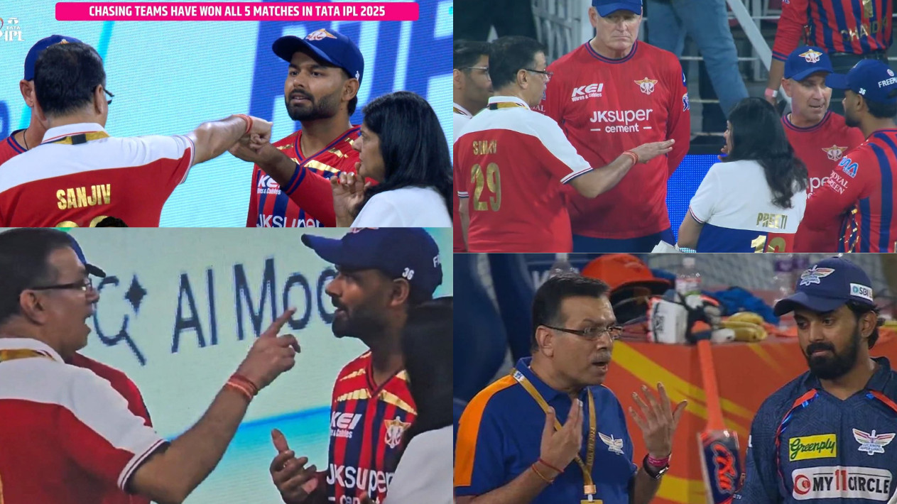 IPL 2026: WATCH- Sanjiv Goenka’s tense conversation with LSG captain Rishabh Pant after loss to DC; fans recall KL Rahul incident