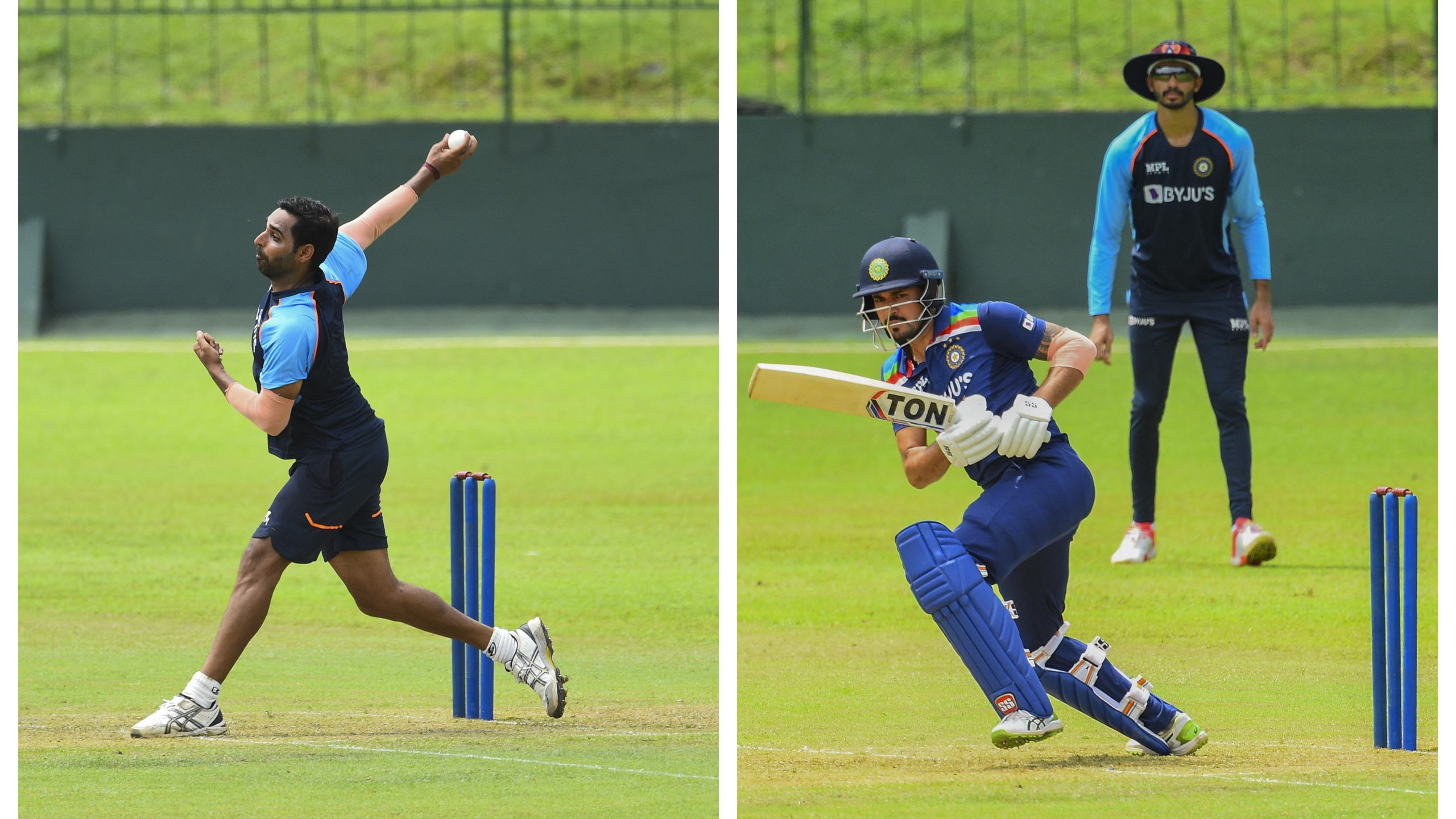 SL v IND 2021: Bhuvneshwar Kumar, Manish Pandey, Suryakumar Yadav shine in intra-squad practice match