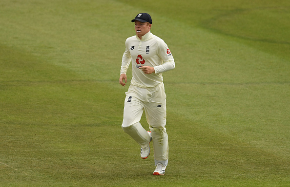 Ollie Pope (in picture) might replace Zak Crawley in the first two Tests against India | Getty