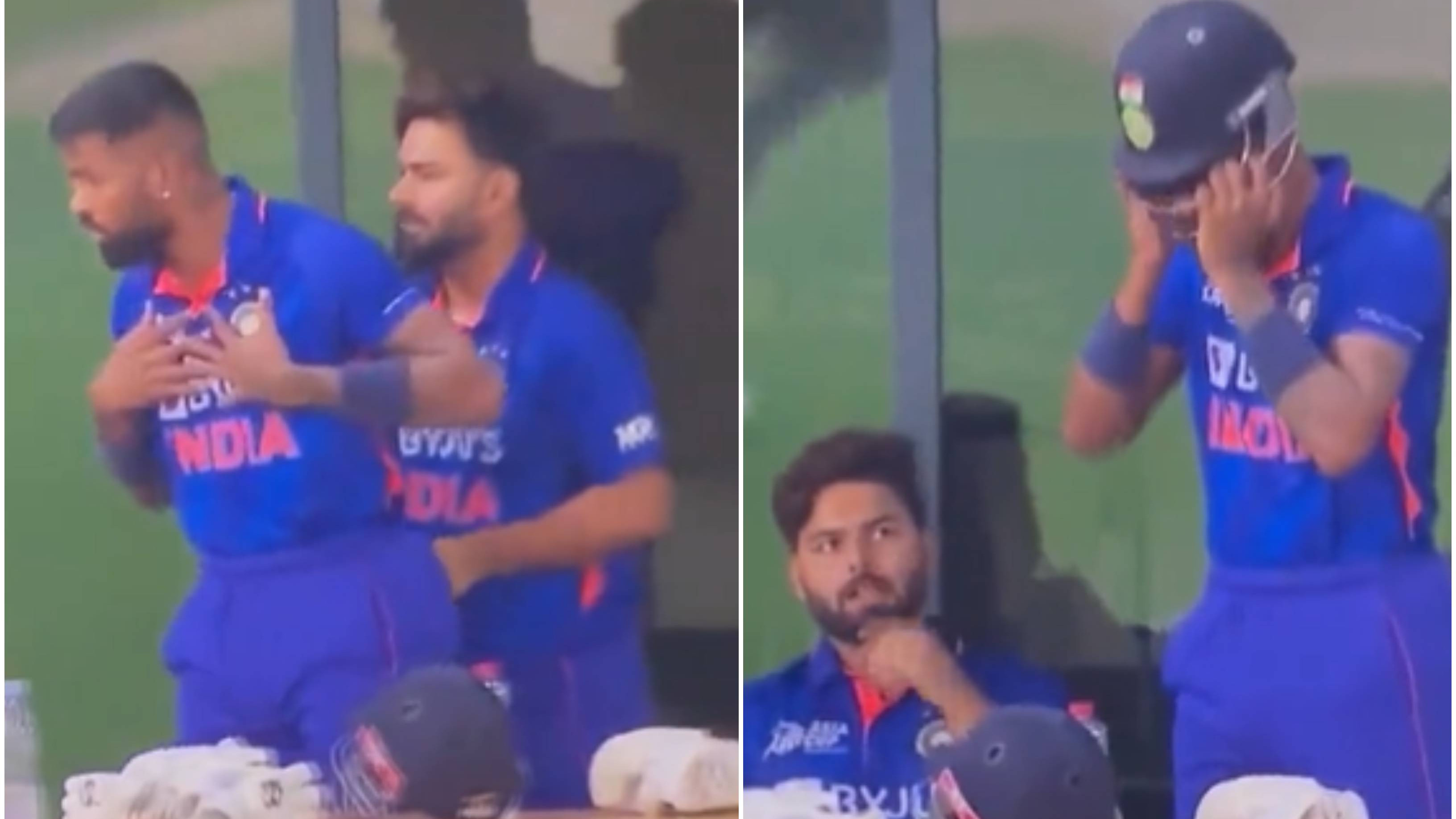 Asia Cup 2022: WATCH – Rishabh Pant taken aback by team management’s decision to bat Hardik ahead of him vs Sri Lanka