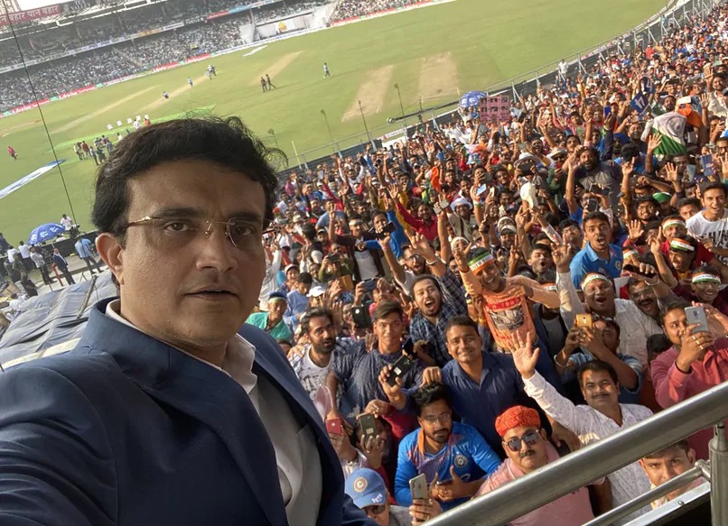 Sourav Ganguly was instrumental in Indian team playing a day-night Test match | Twitter