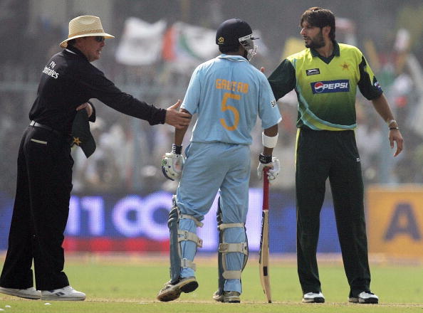 Shahid Afridi and Gautam Gambhir | Getty