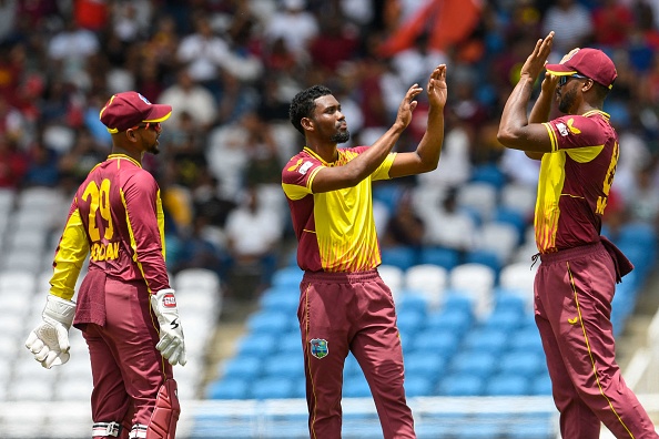 West Indies lost the 1st T20I in Tarouba by 68 runs to India | Getty