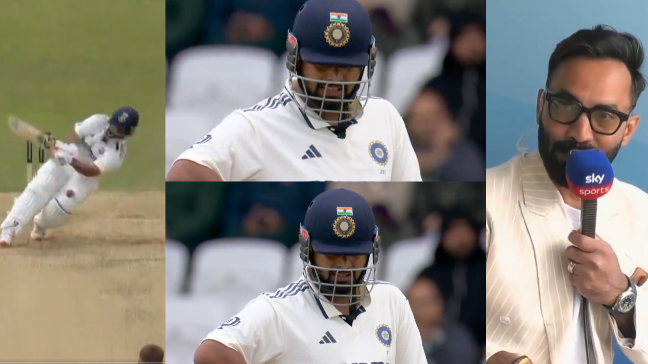 ENG v IND 2025: WATCH- Rishabh Pant admonishes himself after a failed shot; Dinesh Karthik translates in comm box