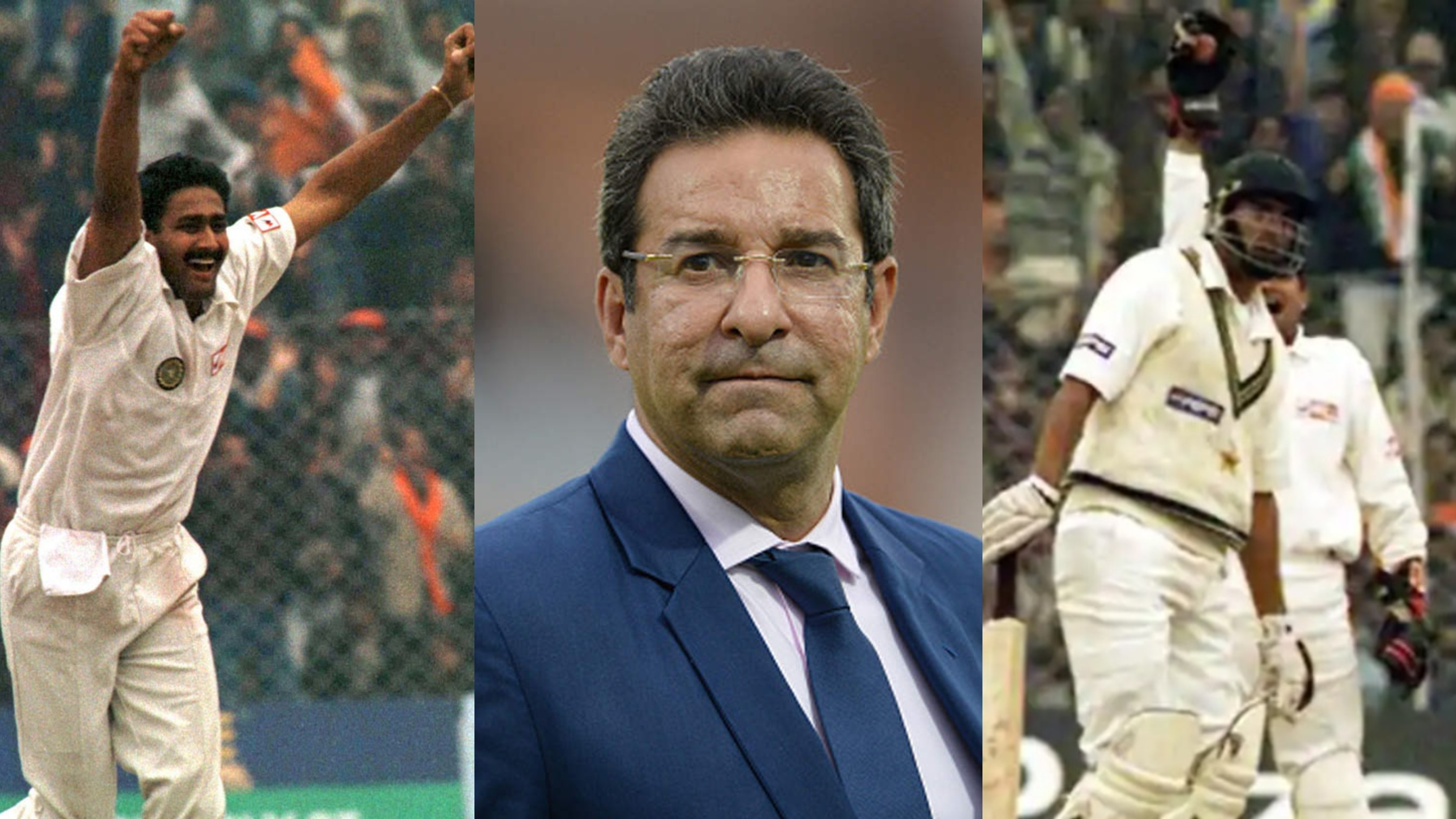 WATCH- Wasim Akram recalls how his plan to deny Anil Kumble 10-wicket feat failed in 1999 Kotla Test