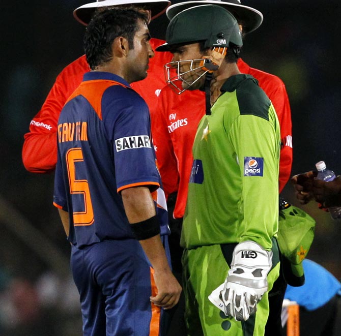 Gambhir was known for having on-field altercations with opposition players  | Getty